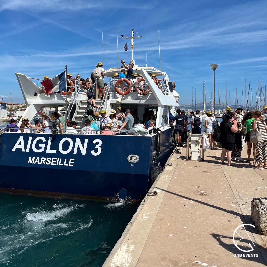 Départ navette de l'île du Frioul