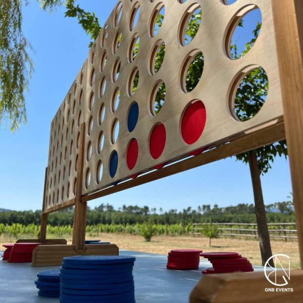 Jeux en bois pour événement