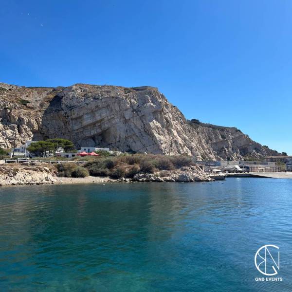 Vue de l'île du Frioul 