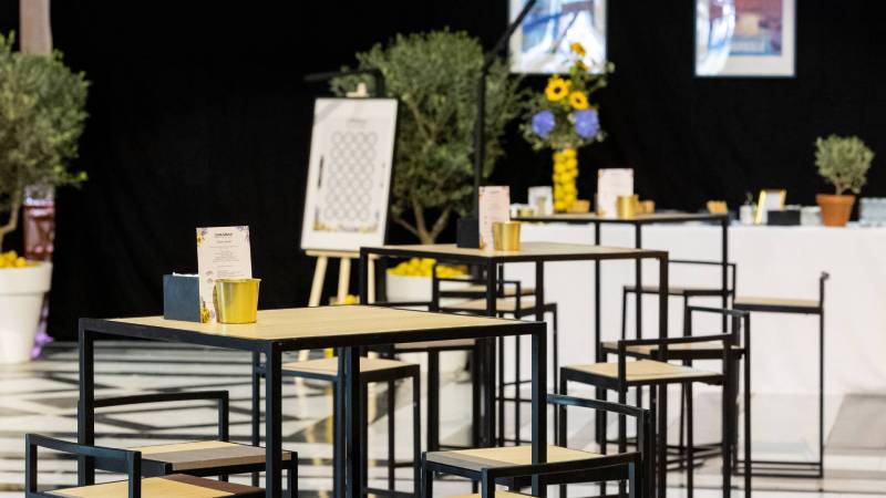 Mobilier soirée d'entreprise à Marseille 