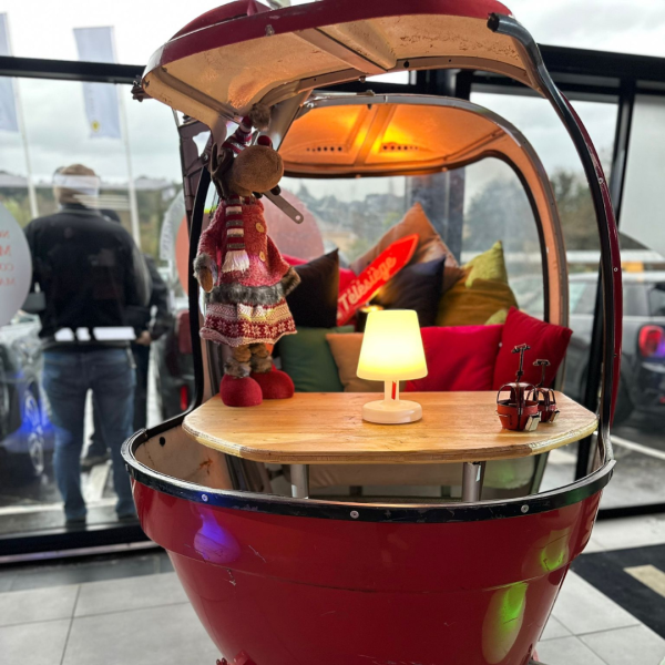 Décoration pour soirée d'entreprise thème ski en région PACA (13)
