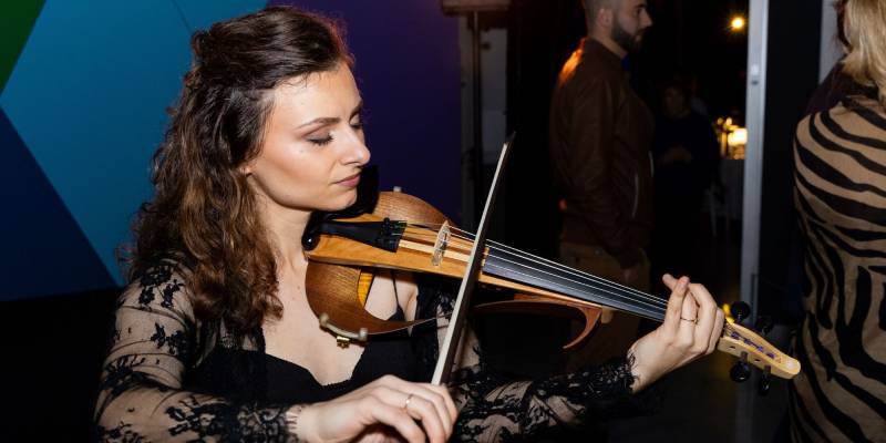 artiste violoniste pour événement professionnel