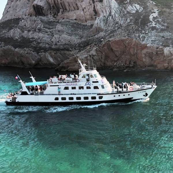 Image bâteau Marseille calanques
