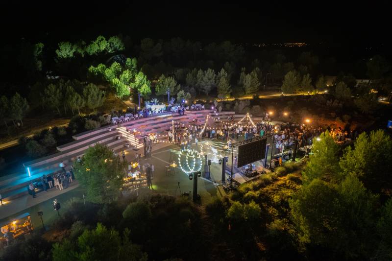 Vue panoramique de The Camp soirée d'entreprise à Aix-en-Provence (13)