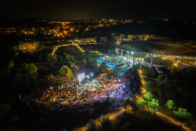 Vue panoramique de The Camp soirée d'entreprise à Aix-en-Provence (13)