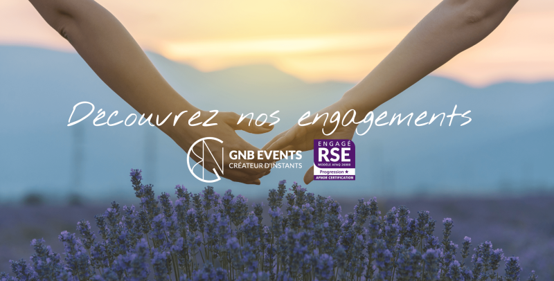 GNB Events : Créateur de concept événementiel responsable. 