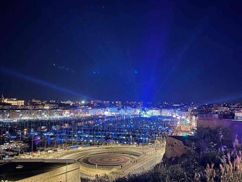 Soirée arrivée de la Flamme Olympique à Marseille 