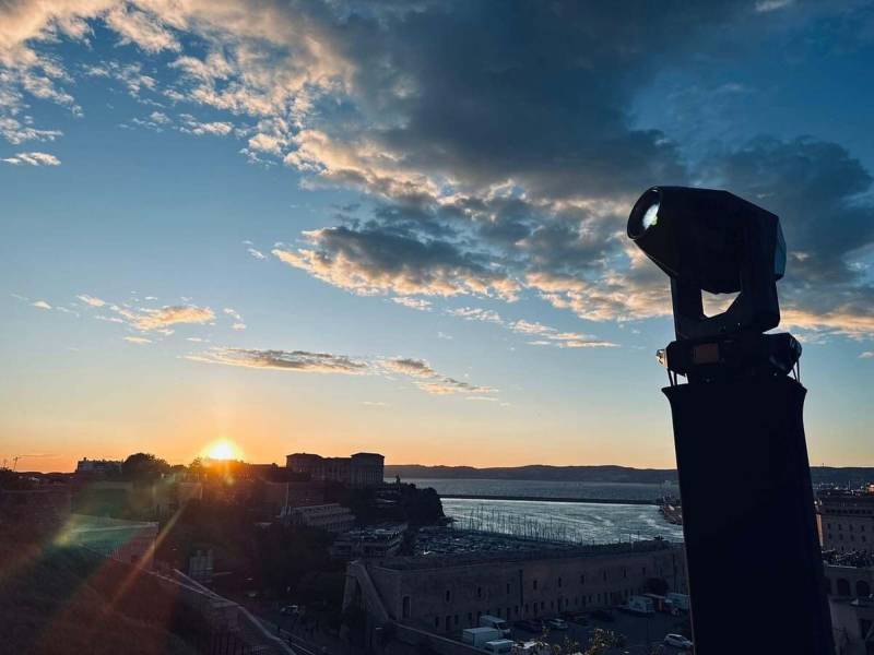 Soirée arrivée de la Flamme Olympique à Marseille 