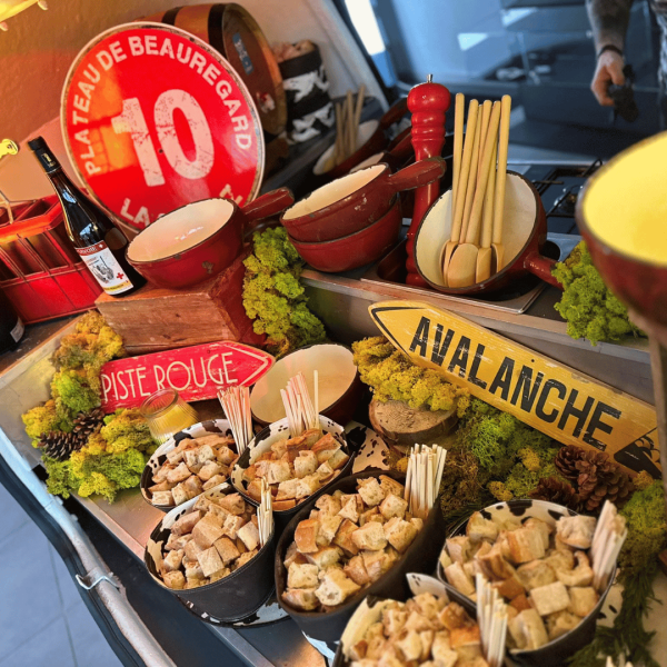 fondue montagnarde pour événement professionnel
