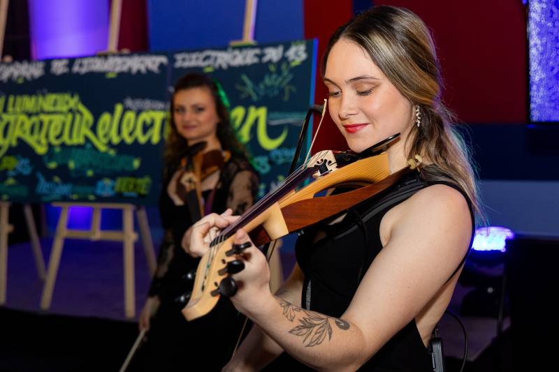 Violoniste animation soirée d'entreprise Fondation Vasarely Aix-en-Provence (13)