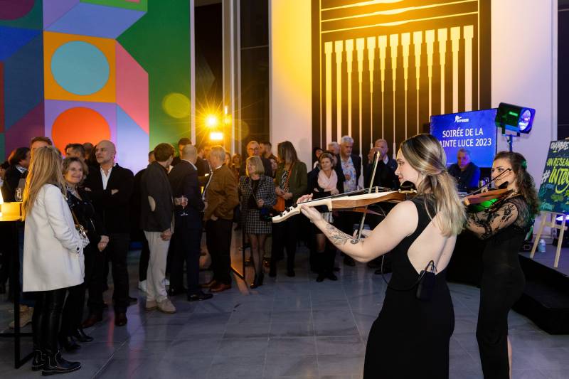 Violoniste animation soirée d'entreprise Fondation Vasarely Aix-en-Provence (13)