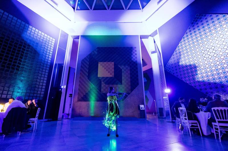 Violoniste animation soirée d'entreprise Fondation Vasarely Aix-en-Provence (13)