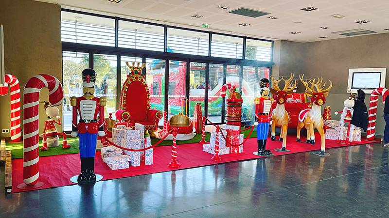 événement professionnel sur le thème de Noël